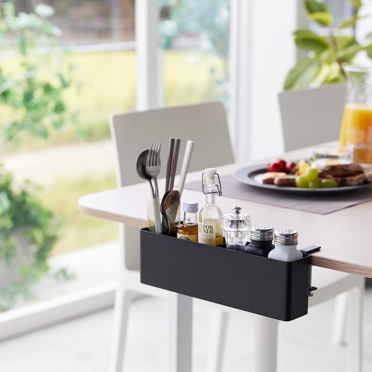 （土・日発送可） テーブル横リモコンラック タワー 山崎実業 公式 tower 収納 1574 1575 ホワイト ブラック 送料無料