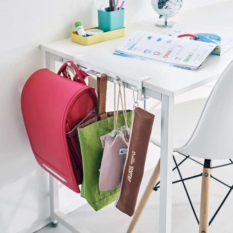 （土・日発送可） テーブル横フック タワー 山崎実業 公式 tower 収納 1576 1577 ホワイト ブラック