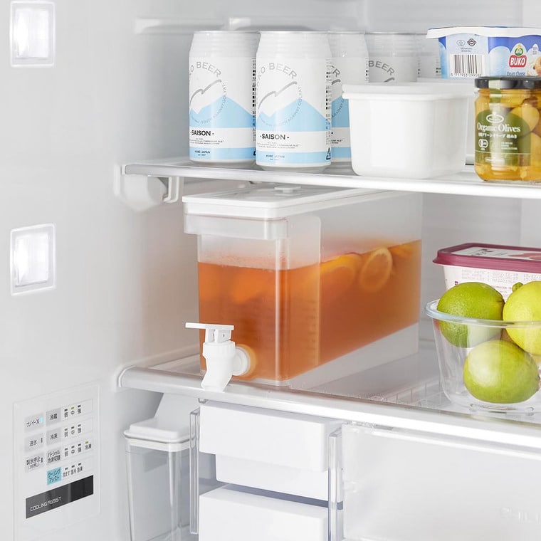 冷蔵庫ドリンクサーバー タワー 2.8L 山崎実業 tower 1582 1583 白 黒 送料無料