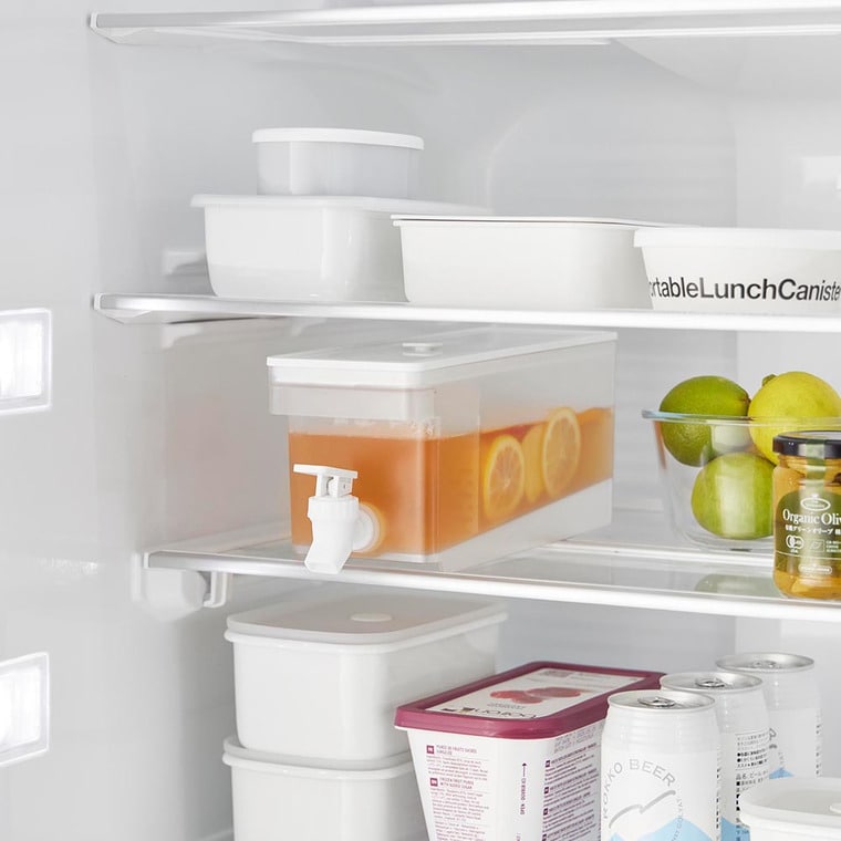 冷蔵庫ドリンクサーバー タワー 1.8L 山崎実業 tower 1584 1585 白 黒 送料無料