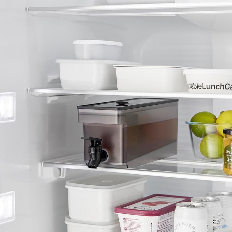 冷蔵庫ドリンクサーバー タワー 1.8L 山崎実業 tower 1584 1585 白 黒 送料無料