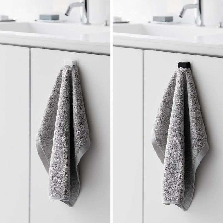 フィルムフックサニタリーマルチフック タワー 2個組 山崎実業 tower ホワイト ブラック 1592 1593