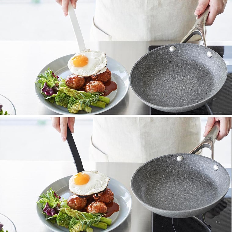 シリコーンフライ返し タワー S 山崎実業 公式 tower 1594 1595 ホワイト ブラック