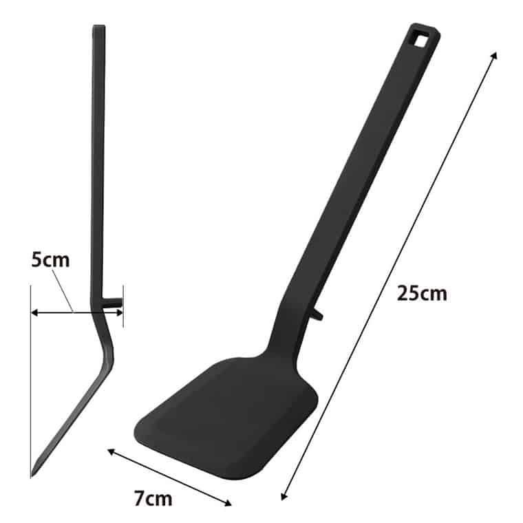 シリコーンフライ返し タワー S 山崎実業 公式 tower 1594 1595 ホワイト ブラック