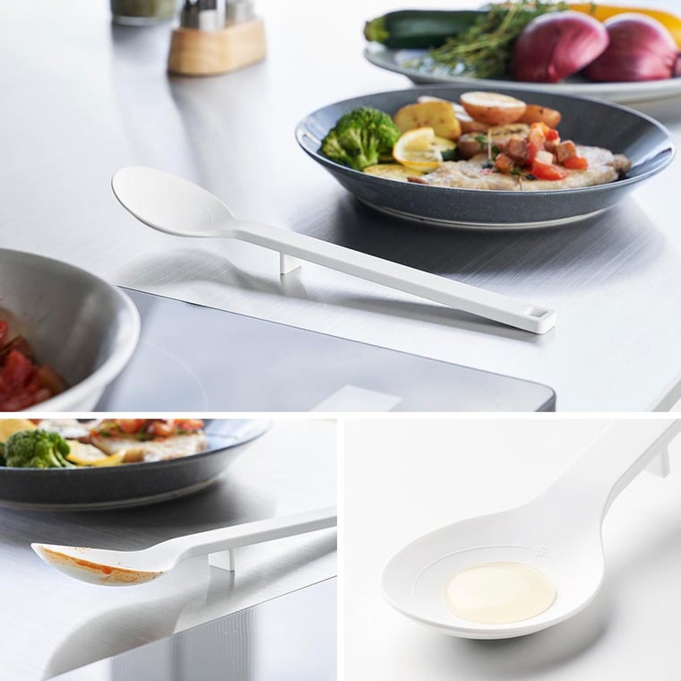 シリコーン調理スプーン タワー S 山崎実業 公式 tower 1596 1597 ホワイト ブラック / 食洗機対応