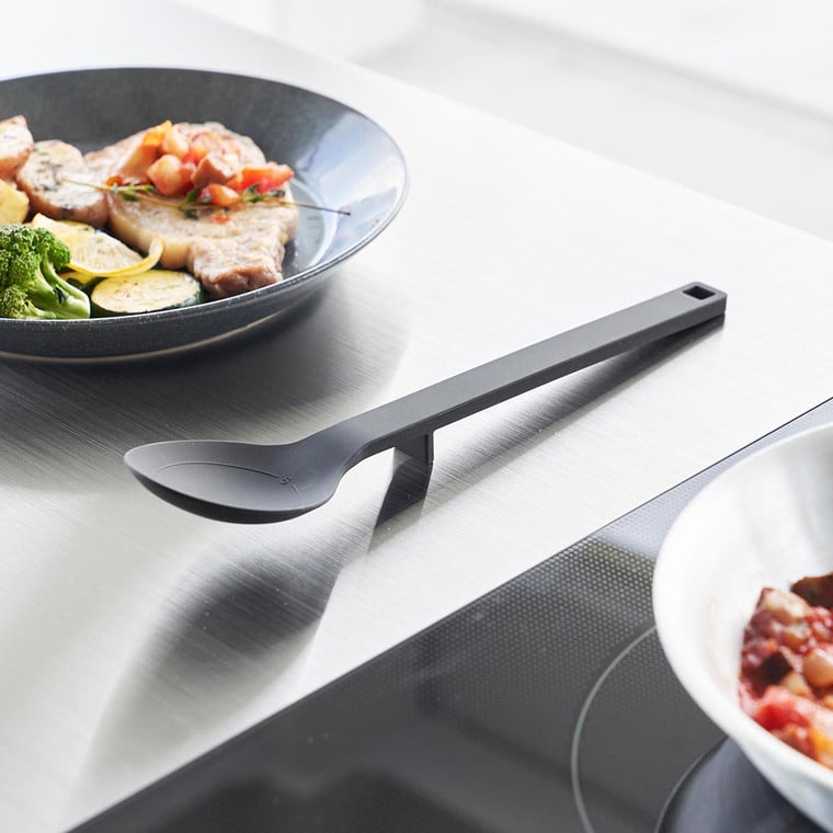 シリコーン調理スプーン タワー S 山崎実業 公式 tower 1596 1597 ホワイト ブラック / 食洗機対応