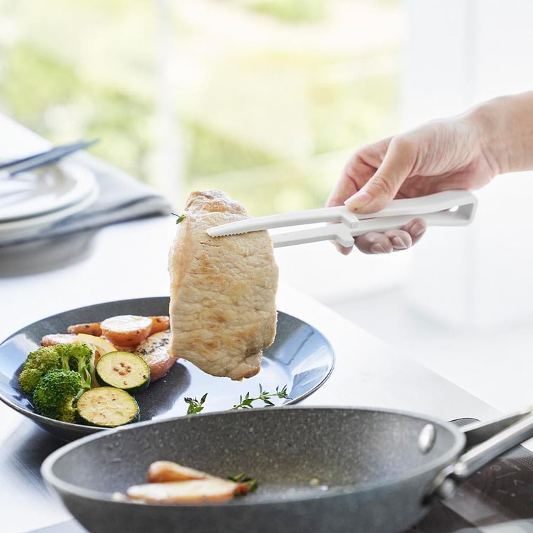 シリコーン菜箸トング タワー S 山崎実業 公式 tower 20cm 1598 1599 ホワイト ブラック / 食洗機対応