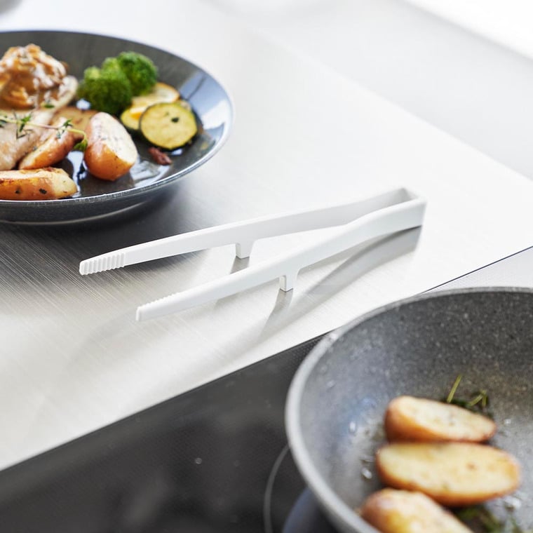 シリコーン菜箸トング タワー S 山崎実業 公式 tower 20cm 1598 1599 ホワイト ブラック / 食洗機対応