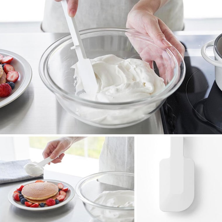 シリコーンスパチュラ タワー S 山崎実業 tower 1602 1603 ホワイト ブラック