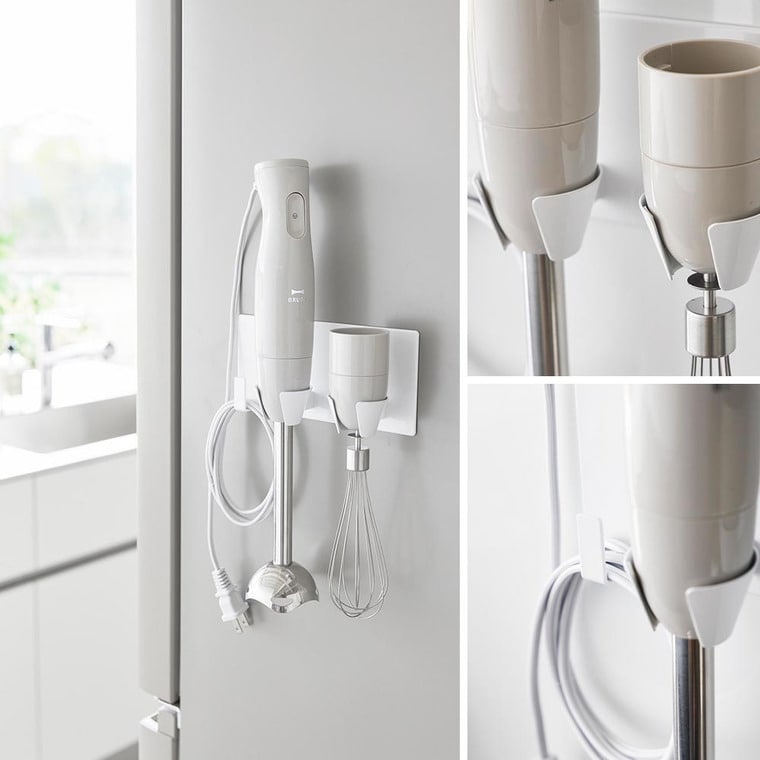 （土・日発送可） マグネットハンドブレンダーホルダー タワー 山崎実業 公式 tower キッチン 1612 1613 ホワイト ブラック