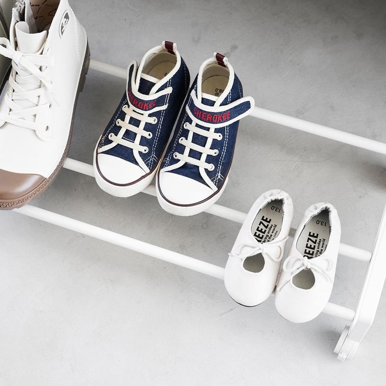 （土・日発送可） 引き出せるキャスター付きシューズラック タワー 山崎実業 公式 tower 1622 1623 ホワイト ブラック / 送料無料