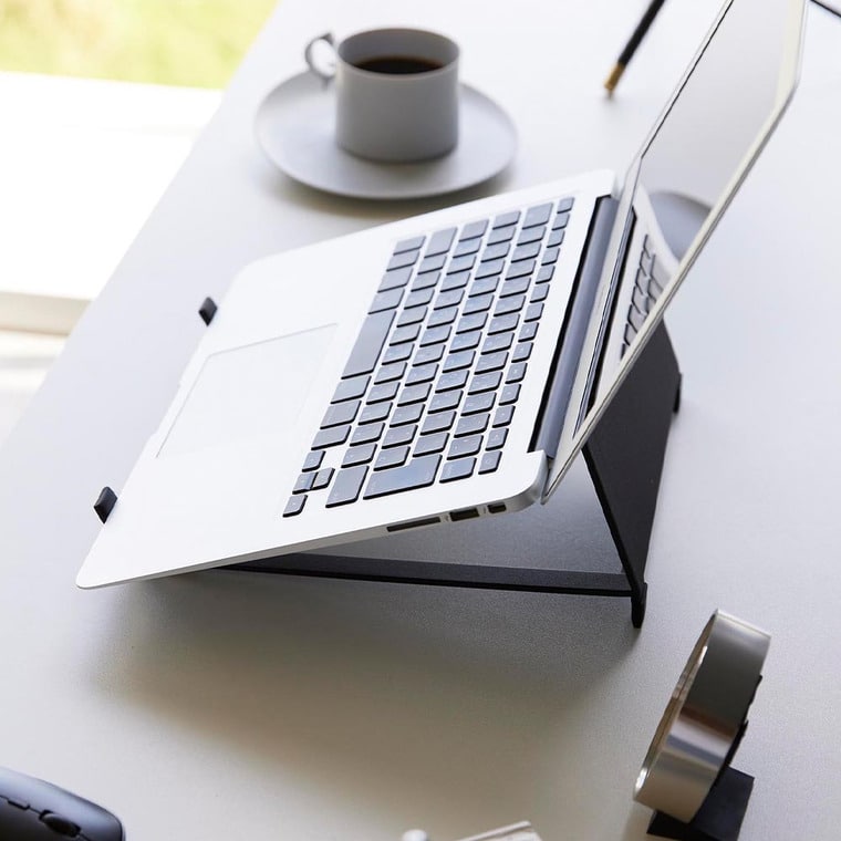 （土・日発送可） ツーウェイノートパソコン&タブレットスタンド タワー 山崎実業 公式 tower 1626 1627 ホワイト ブラック / 11～17インチ 送料無料