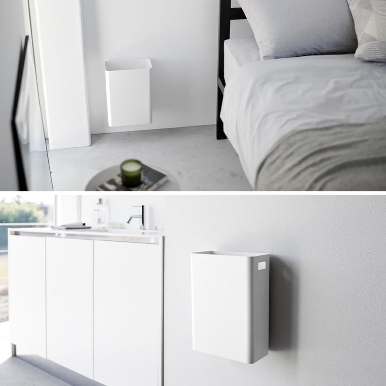 ウォールトラッシュカン タワー 7L 石こうボード壁対応 山崎実業 公式 tower ゴミ箱 1630 1631 ホワイト ブラック 送料無料