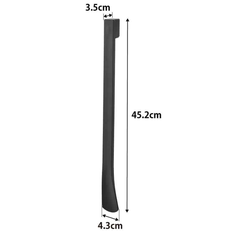(土・日発送可) マグネットで付けるウォール靴ベラ タワー 石こうボード壁対応 山崎実業 公式 tower 1636 1637 ホワイト ブラック