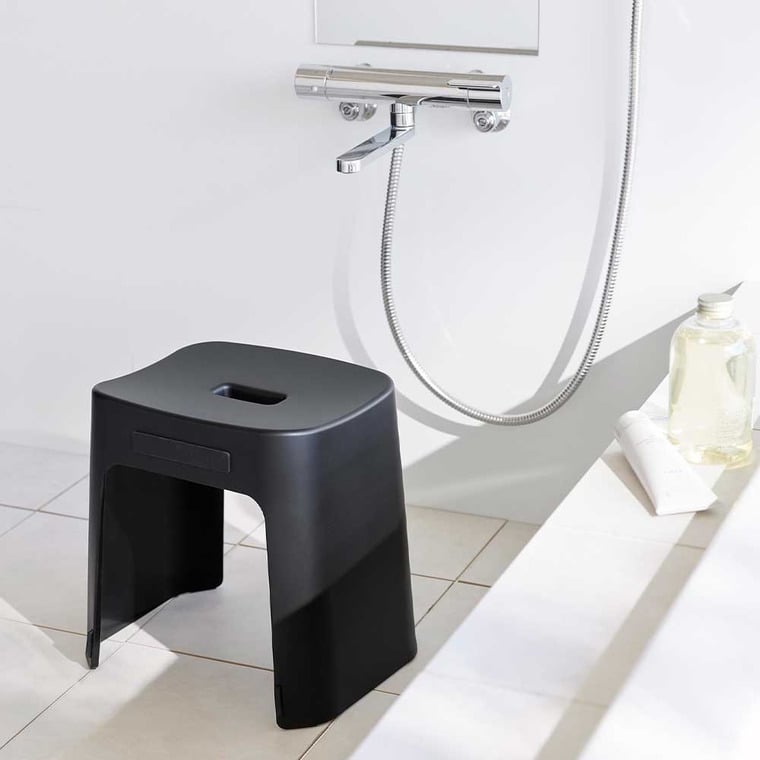 洗いやすいマグネット風呂イス タワー SH32 山崎実業 tower 32cm 1653 1654 ホワイト ブラック 送料無料