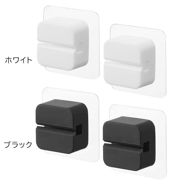 フィルムフックキッチンマルチフック タワー 2個組 山崎実業 tower 1662 1663 ホワイト ブラック