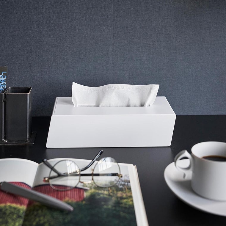 ツーウェイティッシュスタンド タワー 山崎実業 tower 1664 1665 ホワイト ブラック