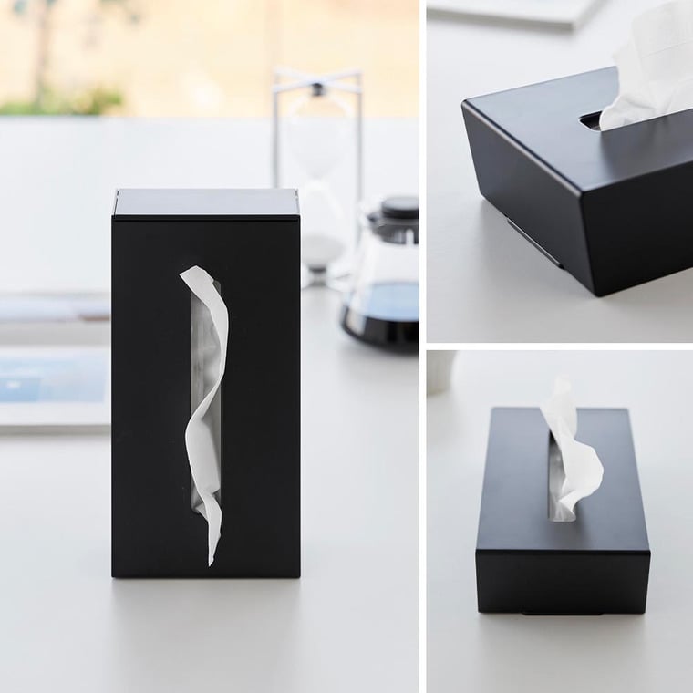 ツーウェイティッシュスタンド タワー 山崎実業 tower 1664 1665 ホワイト ブラック