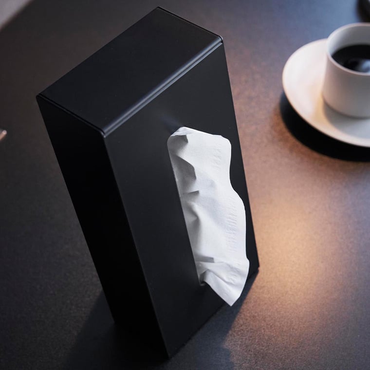 ツーウェイティッシュスタンド タワー 山崎実業 tower 1664 1665 ホワイト ブラック