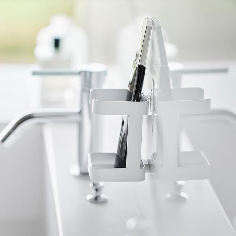 （土・日発送可） フィルムフックフェイシャルグッズ収納ラック タワー 山崎実業 公式 tower 1670 1671 ホワイト ブラック