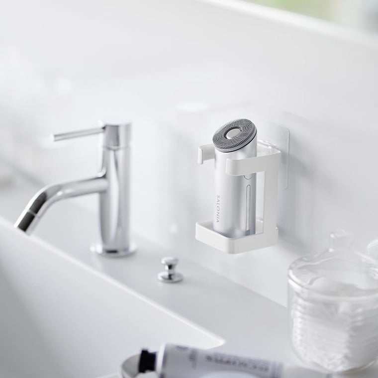 （土・日発送可） フィルムフックフェイシャルグッズ収納ラック タワー 山崎実業 公式 tower 1670 1671 ホワイト ブラック