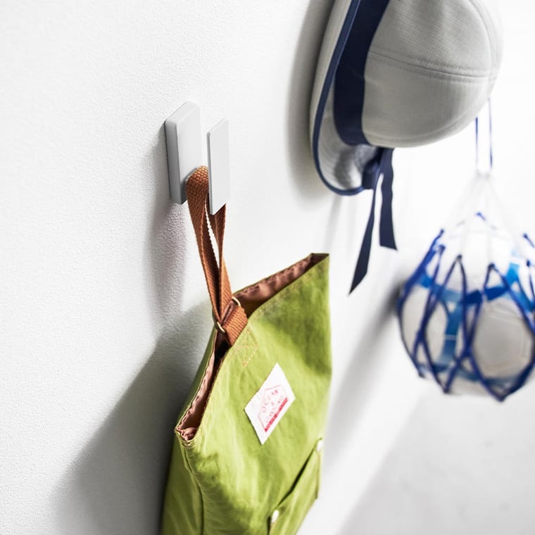 ウォールフック タワー 3個組 石こうボード壁対応 山崎実業 tower 1688 1689 ホワイト ブラック