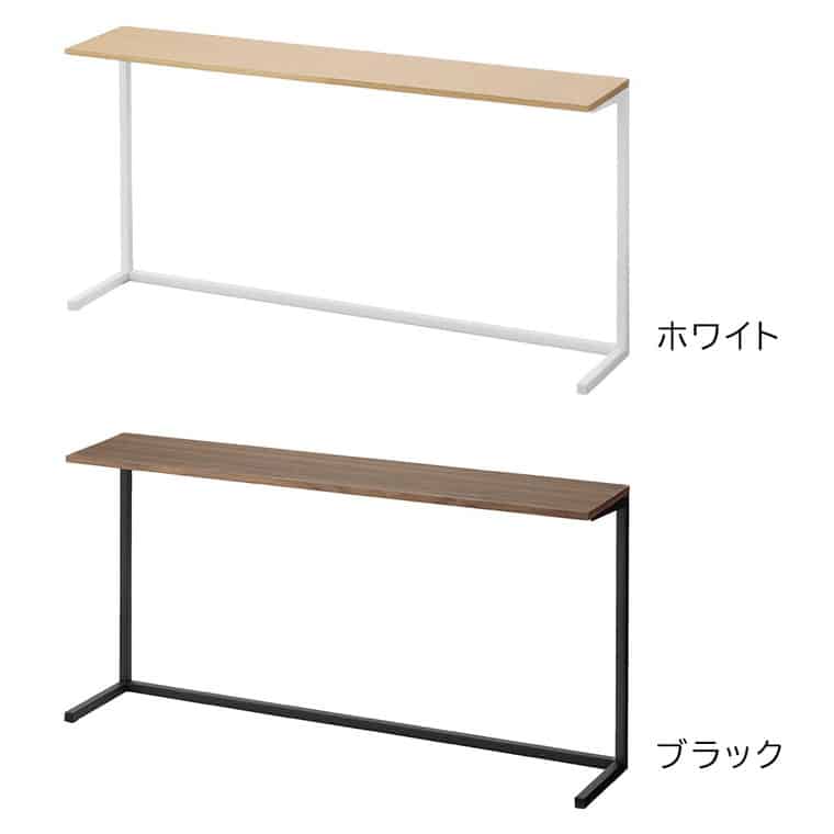 （土・日発送可） キッチンカウンター上棚 タワー 山崎実業 公式 キッチン tower 1692 1693 ホワイト ブラック / 幅90cm レンジ上ラック 送料無料