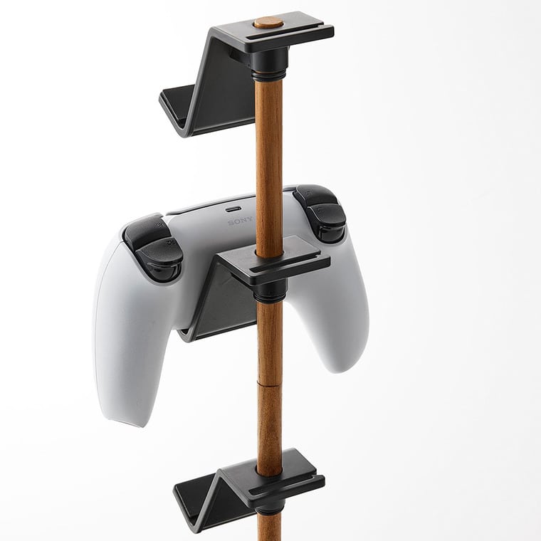 （土・日発送可） 置台が動くゲームコントローラー収納ラック タワー 山崎実業 公式 tower 収納 1699 1700ホワイト ブラック 送料無料