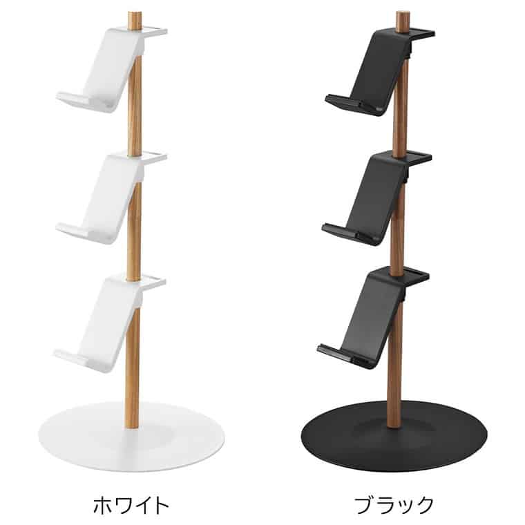 （土・日発送可） 置台が動くゲームコントローラー収納ラック タワー 山崎実業 公式 tower 収納 1699 1700ホワイト ブラック 送料無料