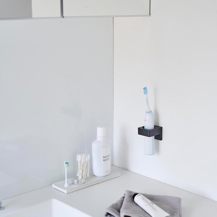 ウォールサニタリーホルダー タワー石こうボード壁対応 山崎実業 公式 tower 1707 1708 ホワイト ブラック