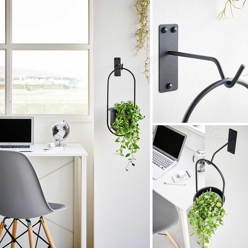 ウォールハンギンググリーンフック タワー 石こうボード壁対応 山崎実業 tower 1711 1712 ホワイト ブラック