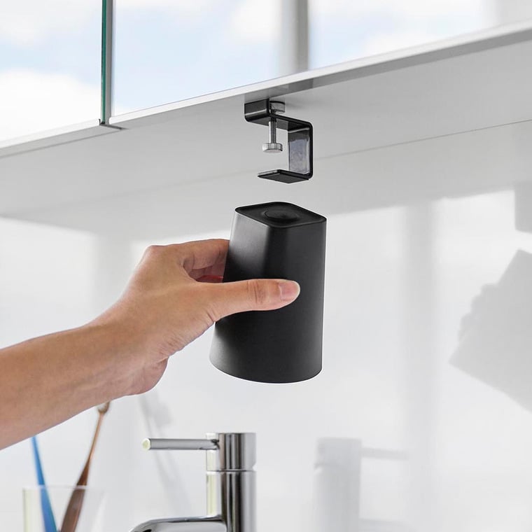 洗面戸棚下マグネットタンブラー タワー 山崎実業 公式 tower 1737 1738 ホワイト ブラック