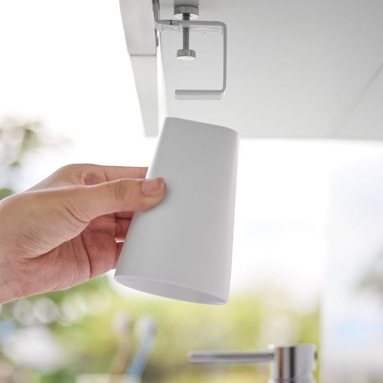 洗面戸棚下マグネットタンブラー タワー 山崎実業 公式 tower 1737 1738 ホワイト ブラック