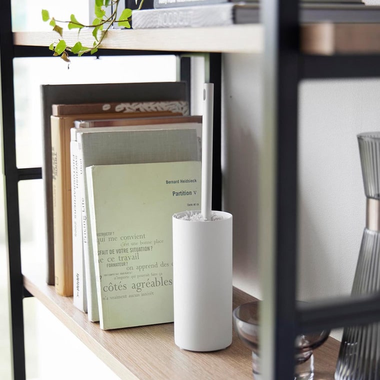 ボトル型ハンディーモップスタンド タワー 山崎実業 公式 tower 1830 1831 ホワイト ブラック