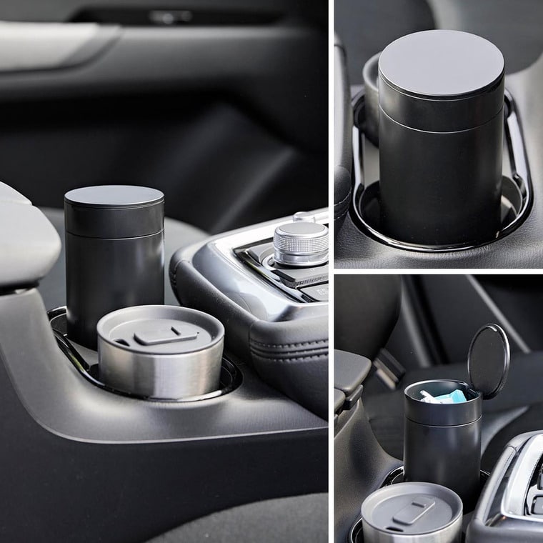 ボトル型蓋付きゴミ箱 タワー 山崎実業 公式 tower 1834 1835 ホワイト ブラック