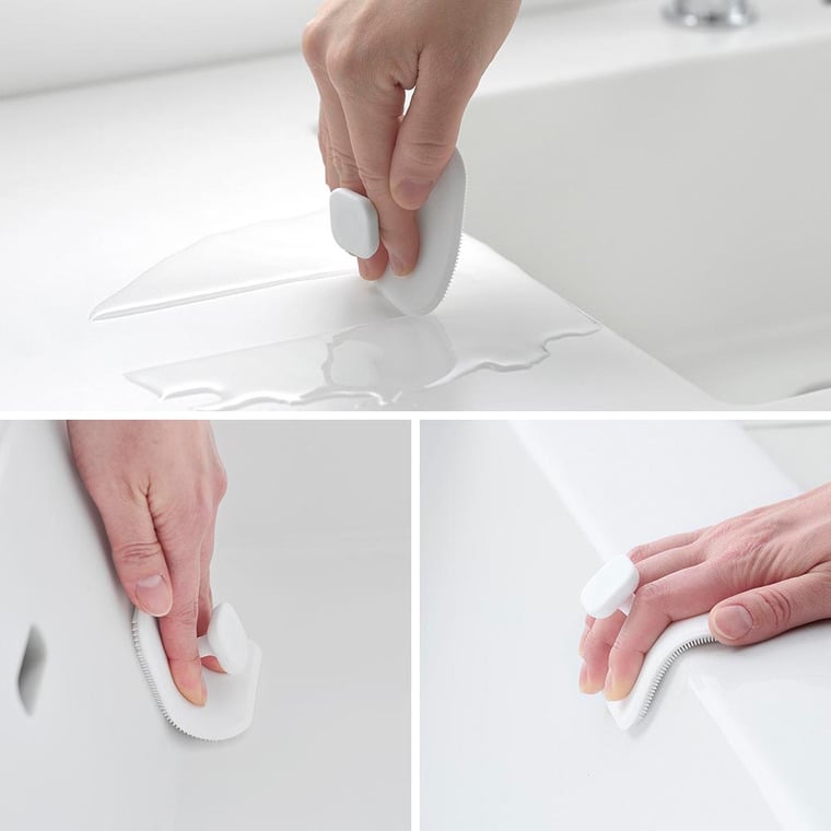 マグネットサニタリーシリコーンスポンジ タワー 山崎実業 tower 1842 1843 ホワイト ブラック