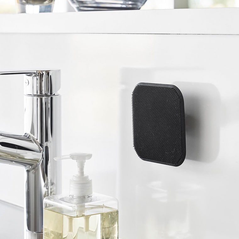 マグネットキッチンシリコーンスポンジ タワー 山崎実業 公式 tower 1844 1845 ホワイト ブラック