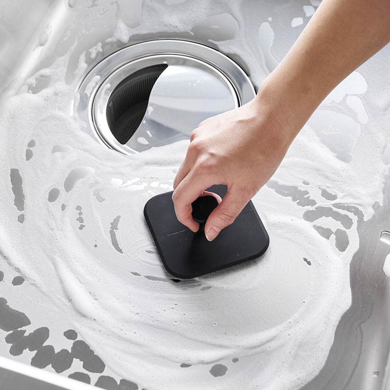 マグネットキッチンシリコーンスポンジ タワー 山崎実業 公式 tower 1844 1845 ホワイト ブラック