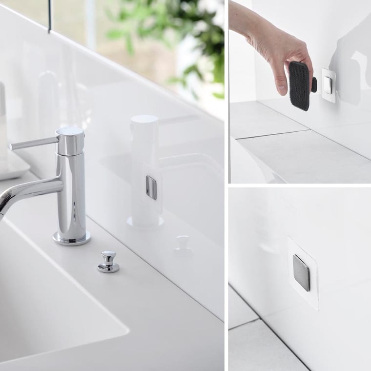 フィルムシートマグネット用ベース タワー 山崎実業 公式 tower 1904 シルバー