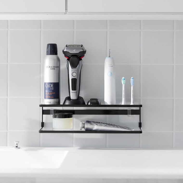 (土・日発送可) フィルムフックサニタリーラック タワー 2段 山崎実業 公式 tower 2173 2174 ホワイト ブラック 送料無料