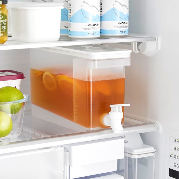 冷蔵庫ドリンクサーバー タワー 2.8L 山崎実業 tower 1582 1583 白 黒 送料無料