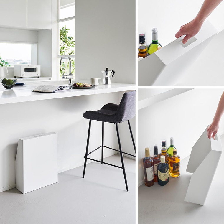 （土・日発送可）  目隠しお酒スタンド タワー 山崎実業 公式 tower 1407 1408 ホワイト ブラック 送料無料