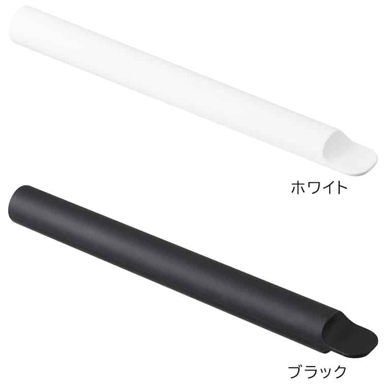 （土・日発送可） スケッパー付きシリコーンめん棒 タワー 山崎実業 公式 tower 1411 1412 ホワイト ブラック