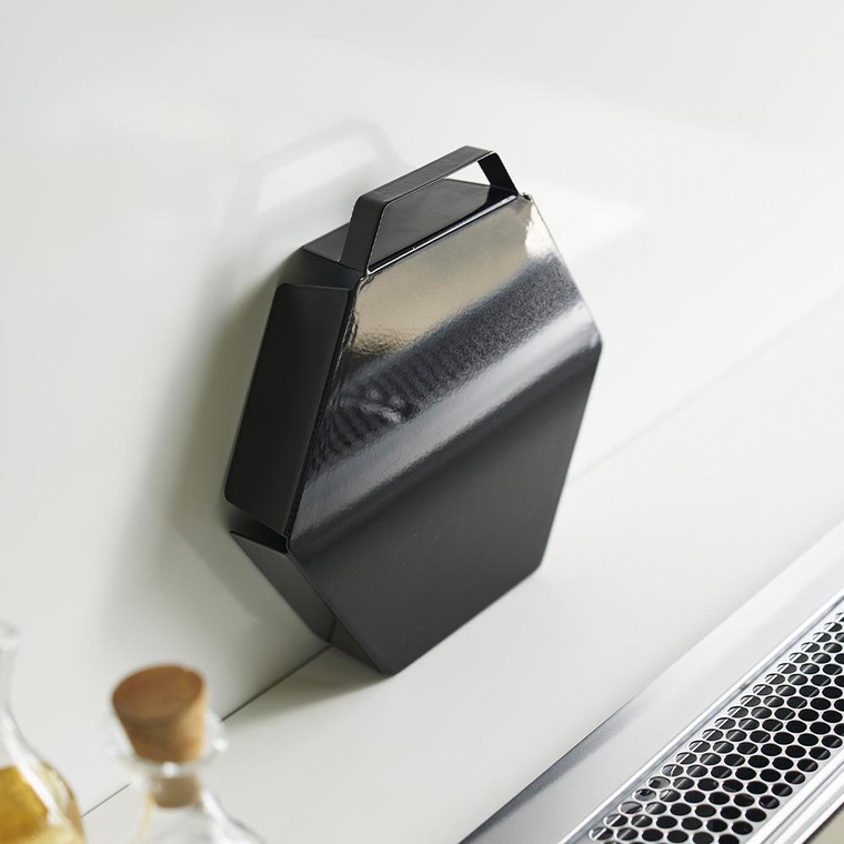 （土・日発送可） 立てて置ける五徳カバー タワー 山崎実業 公式 tower キッチン 1413 1414 ホワイト ブラック