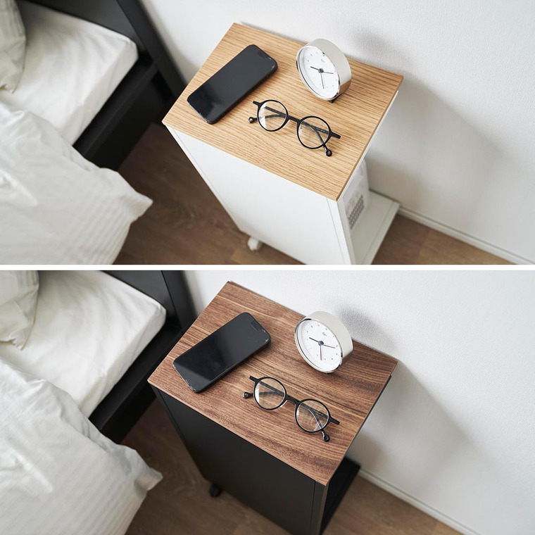 （土・日発送可）  キャスター付き 目隠し布団乾燥機スタンド タワー 山崎実業 公式 tower 1415 1416 ホワイト ブラック 送料無料