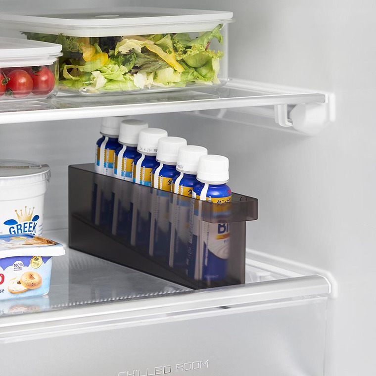 冷蔵庫中ミニドリンク収納ケース タワー 山崎実業 公式 tower 1444 1445 ホワイト ブラック