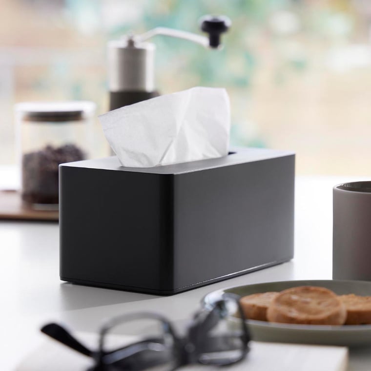 （土・日発送可） クレンジングタオルケース タワー 山崎実業 公式 tower 1448 1449 ホワイト ブラック / 使い捨てタオルホルダー