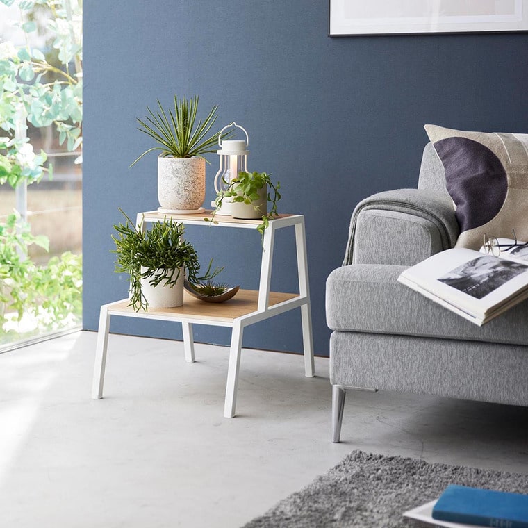 （土・日発送可） 踏み台 タワー 2段 山崎実業 公式 tower 1467 1468 ホワイト ブラック / 送料無料