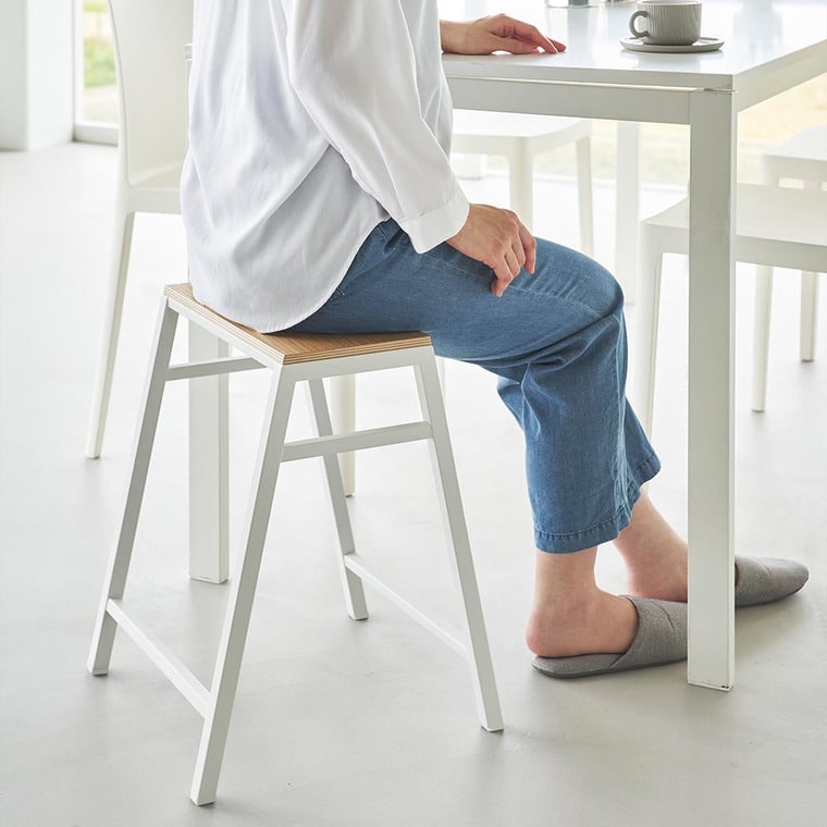 スツール タワー H45 山崎実業 公式 tower 1469 1470 ホワイト ブラック 送料無料