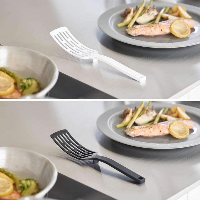 シリコーンハンドルロングターナー タワー S 山崎実業 公式 tower 1499 1500 ホワイト ブラック